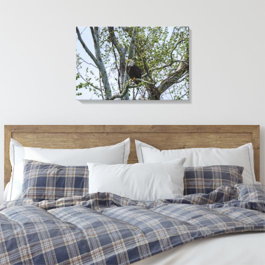 Eagle Canvas Afdruk (Insitu (Slaapkamer))