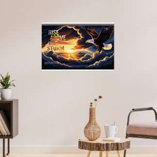 Eagle Canvas Art Poster