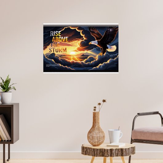 Eagle Canvas Art Poster (Woonkamer 3)
