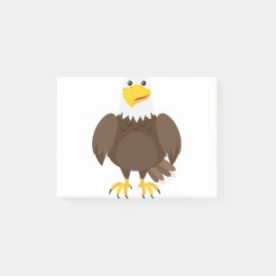 Eagle cartoon post-it® notes