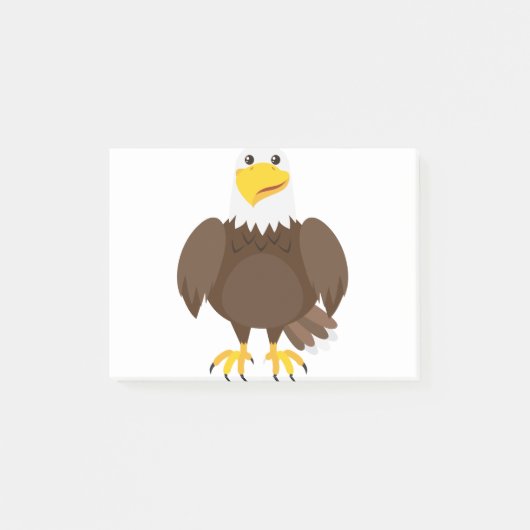 Eagle cartoon post-it® notes (Voorkant)