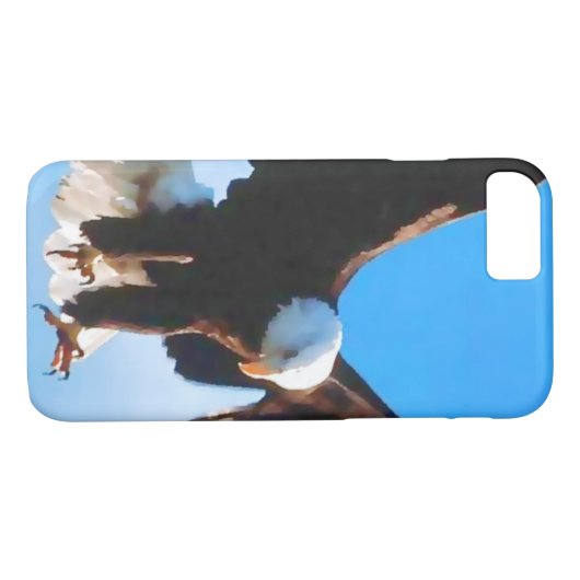 Eagle Case-Mate iPhone Case (Achterkant (Horizontaal))