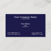 Eagle chauve américain et cartes de visite de (Dos)