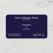 Eagle chauve américain et cartes de visite de (Dos)