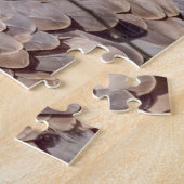 Eagle chauve le puzzle de serment de fidélité (Côté)