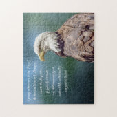 Eagle chauve le puzzle de serment de fidélité (Vertical)