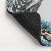 Eagle - Chinees schilderij Mousepad Muismat (Hoek)