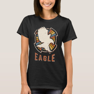 Eagle  Classic Retro Animal Love T-shirt
