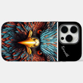 Eagle Close-up Eagle's Fiery Gaze Case-Mate iPhone Case (Achterkant (horizontaal))