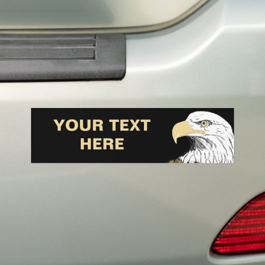 Eagle: Creëer Uw eigen Bumpersticker (Op auto)