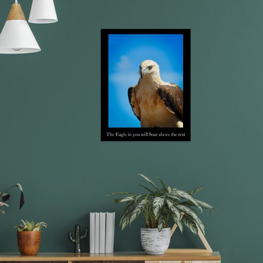 Eagle Design Motivational Inspiration Poster (Salon 1)