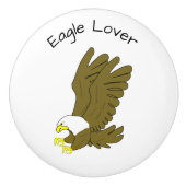 Eagle Design Personalised Keramische Knop (Voorkant)