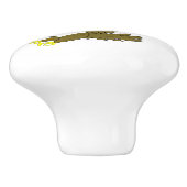 Eagle Design Personalised Keramische Knop (Zijkant)