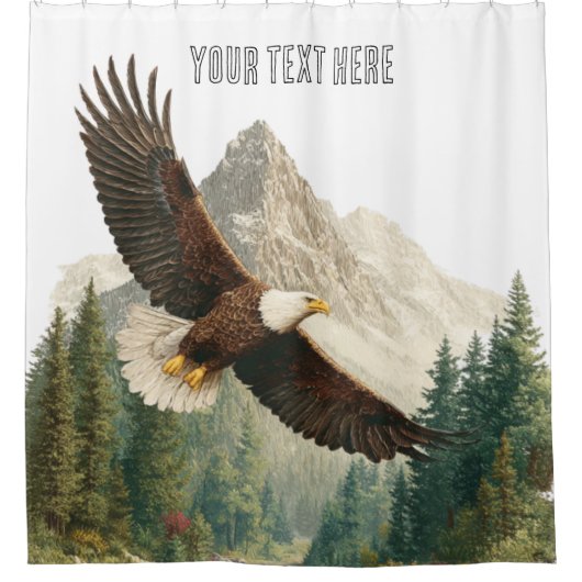 Eagle douchegordijn (Voorkant)