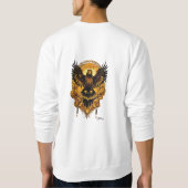 "Eagle Elegance: Majestic Flight T-Shirt Design" (Achterkant)