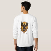 "Eagle Elegance: Majestic Flight T-Shirt Design" (Achterkant volledig)