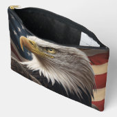 Eagle en Amerikaanse vlag Etui (Open)