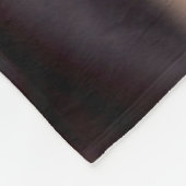 Eagle en Amerikaanse vlag Fleece Deken (Hoek)