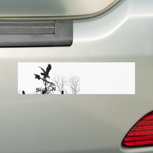 Eagle en Arrow Bumpersticker (Op auto)