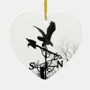 Eagle en Arrow Keramisch Ornament