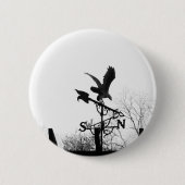 Eagle en Arrow Ronde Button 5,7 Cm (Voorkant)