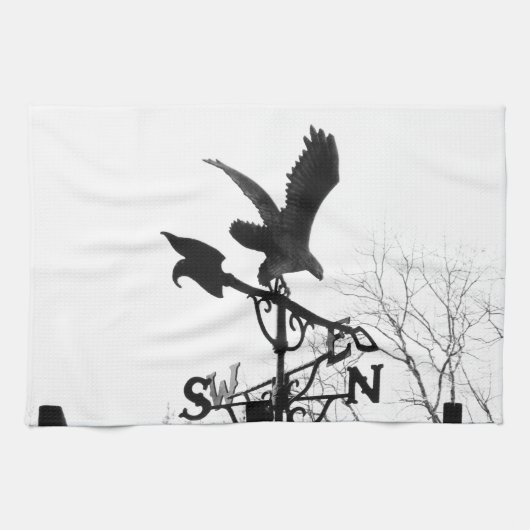 Eagle en Arrow Theedoek (Horizontaal)