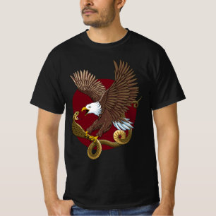 Eagle en slang t-shirt