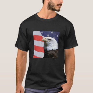 Eagle en Vlag T-shirt