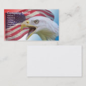 Eagle en Vlag Visitekaartje (Voorkant / Achterkant)