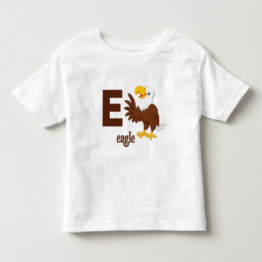 Eagle Explorer Peuter T-shirt - Zweef in het leren (Voorkant)