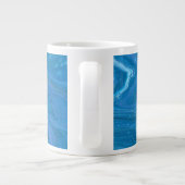 Eagle Eye 3 Cool Bleu Mug Abstrait (Dos)