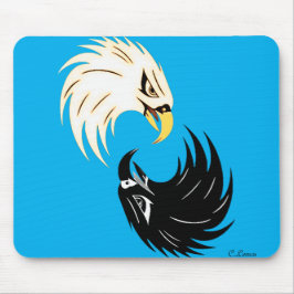 "Eagle Eye" Mousepad - Blue Muismat