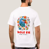 Eagle Eye voor Grappig T-shirt (Achterkant)