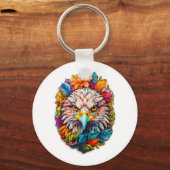 Eagle Face Sleutelhanger (Voorkant)
