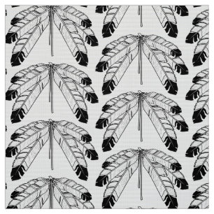 Eagle Feathers Fabric Native Art Feathers Stof