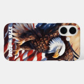 Eagle Flag 250th verjaardag iPhone / iPad hoesje (Achterkant (horizontaal))