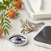 Eagle & Flag Sleutelhanger (Zijkant)