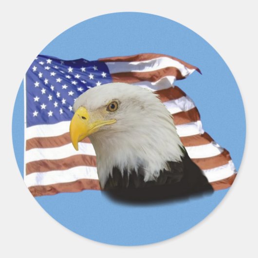 Eagle flag sticker (Voorkant)