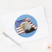 Eagle flag sticker (Envelop)