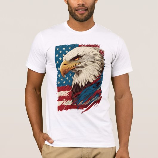 Eagle Flag T-shirt (Voorkant)