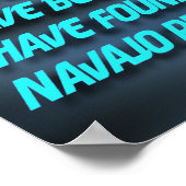 Eagle-Flight-29-Navajo-Proverb Poster (Hoek)