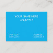 Eagle Flying Bald Eagle Visitekaartje (Achterkant)