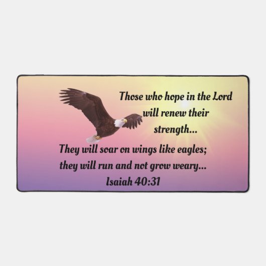 Eagle Flying Desk Mat (Voorkant)