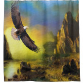 Eagle Flying Douchegordijn (Voorkant)