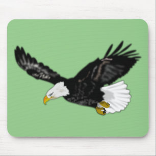 Eagle Flying Muismat - Uw kleuren