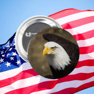 Eagle Gaze Knop – Stabiel. Scherpe. Vrij. Ronde Button 5,7 Cm