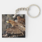 Eagle - Gefeliciteerd - - Keepslag Sleutelhanger (Achterkant)