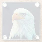Eagle Glazen Onderzetter (Achterkant)