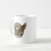 Eagle Graduation Customizable Coffee Mug (Devant gauche)