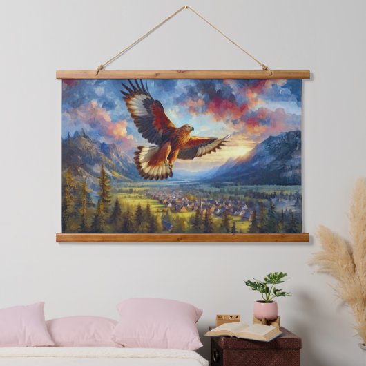 Eagle Hangend Wandkleed (Slaapkamer)